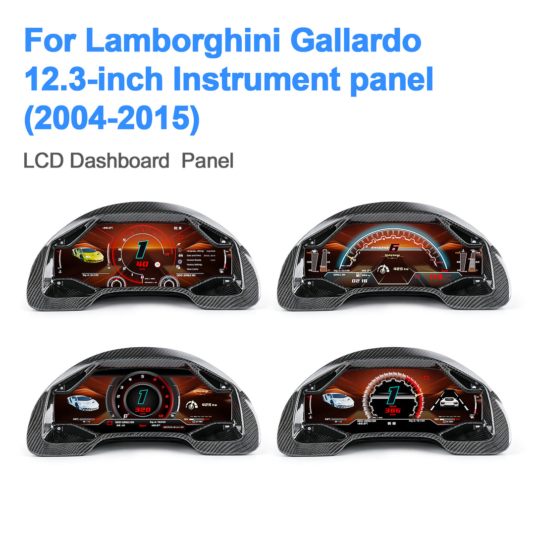 Lamborghini Gallardo 2004-2015 Digital Dashboard Upgrade