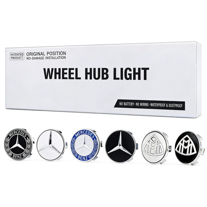 LED car hub cover magnetic levitation light