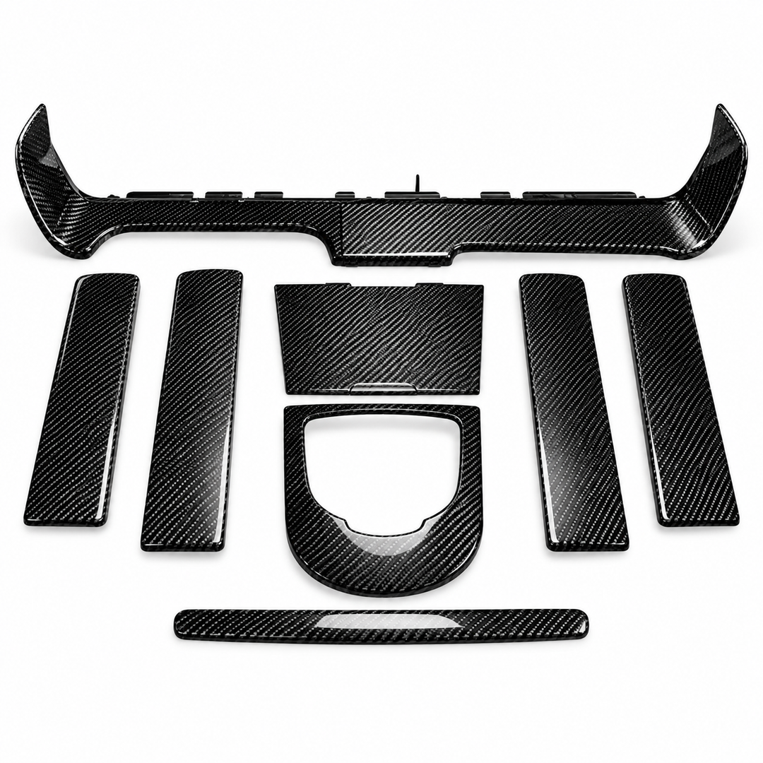 Mercedes-Benz G-Class Carbon Fiber Center Console Trim Upgrade