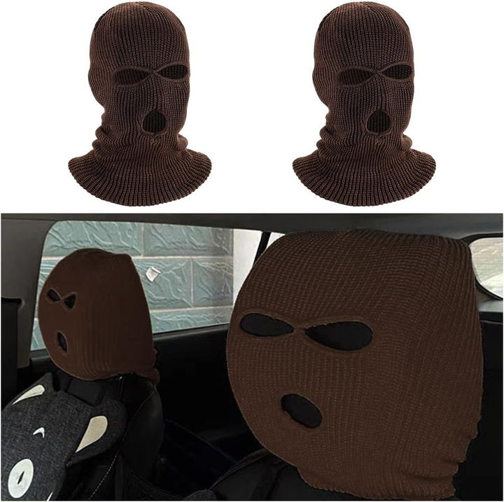 Fun car headrest covers, universal style