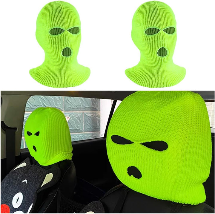 Fun car headrest covers, universal style