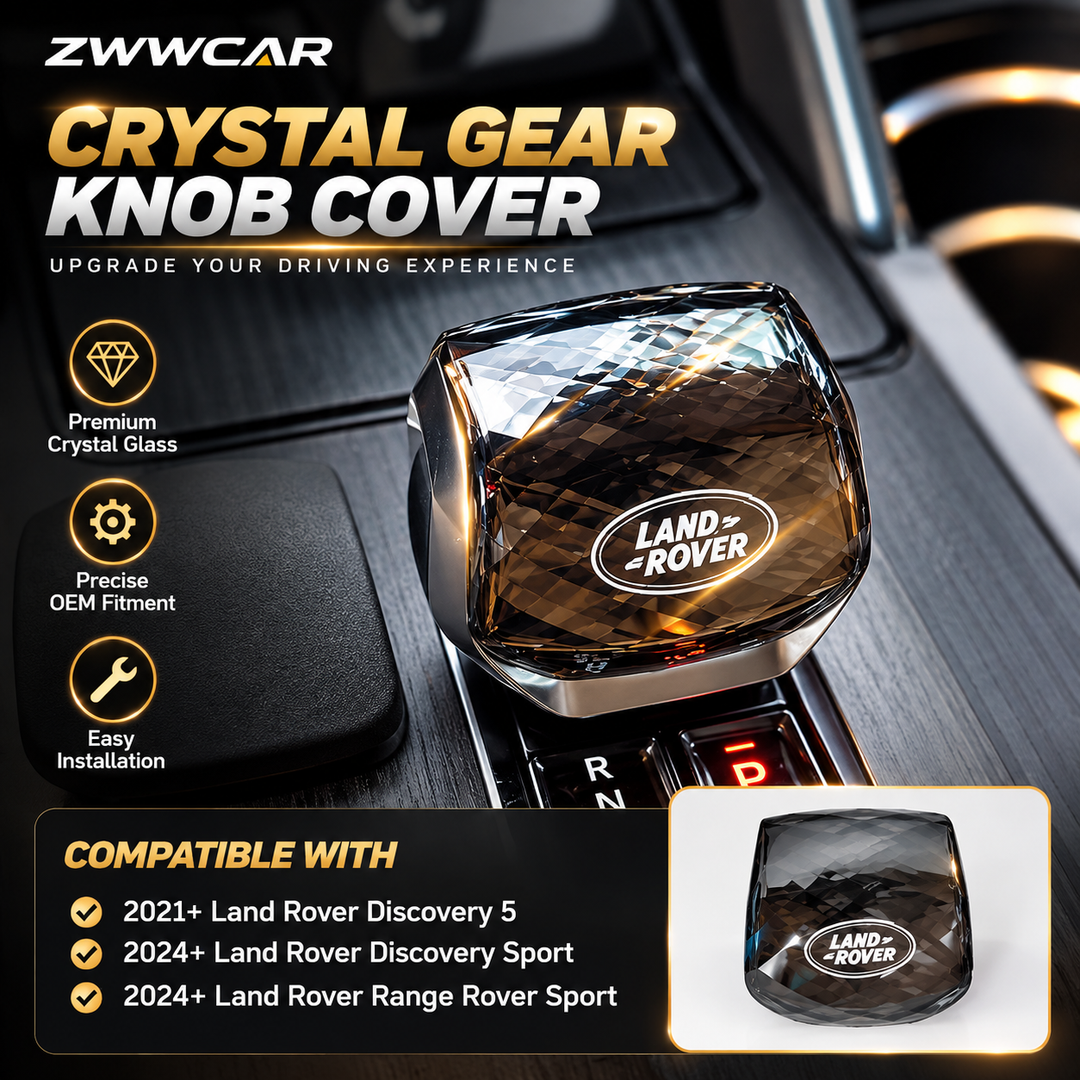 Land Rover Crystal Illuminated Gear Shift Knob