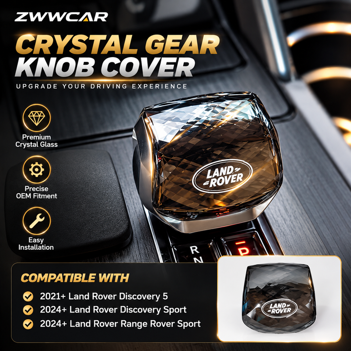 Land Rover Crystal Illuminated Gear Shift Knob