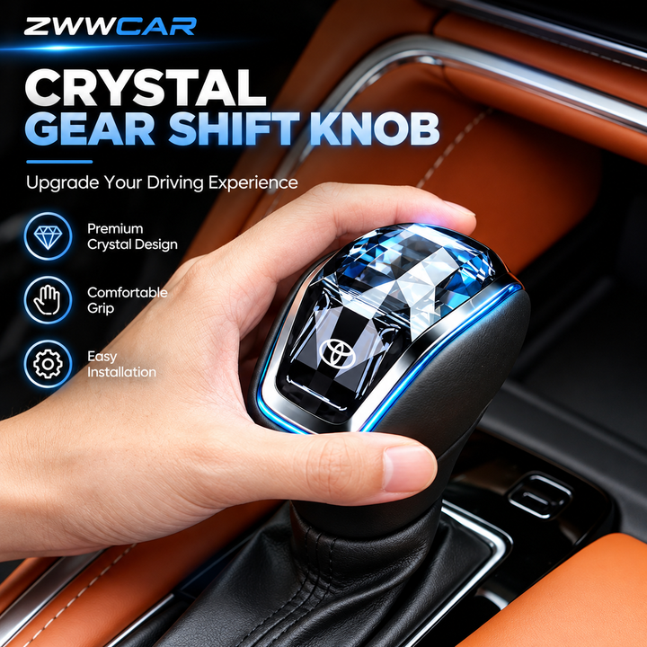 Toyota Crystal Color-Changing LED Gear Shift Knob