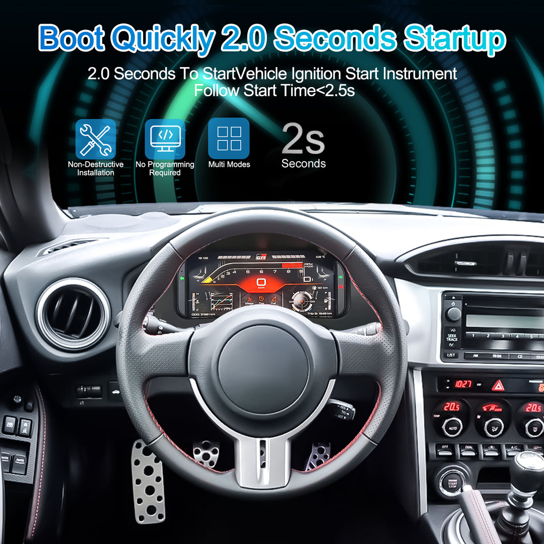Toyota 86/Subaru BRZ (2013-2019) Digital Cluster Upgrade