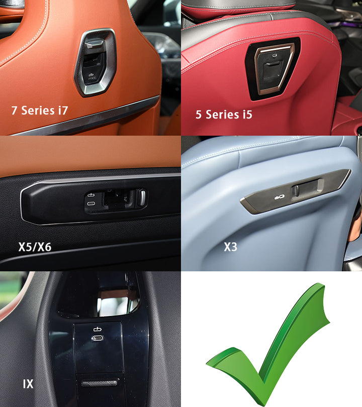 BMW-specific rear seat tablet holder