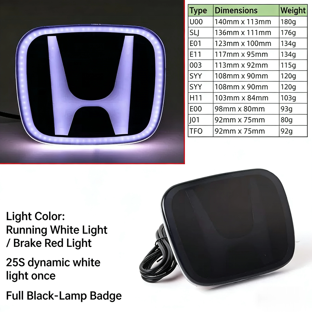 Honda logo replacement