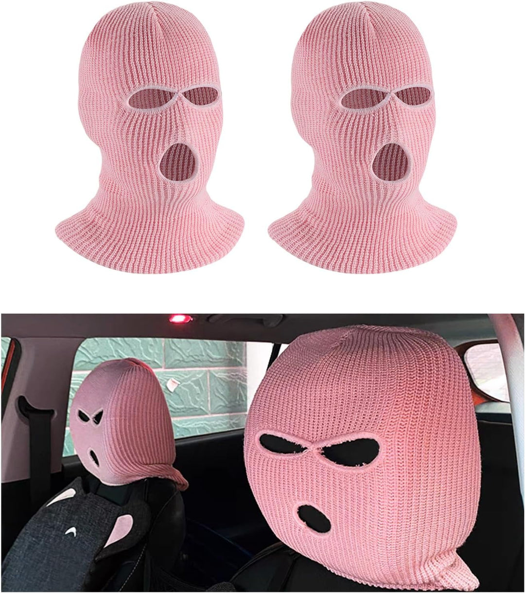 Fun car headrest covers, universal style