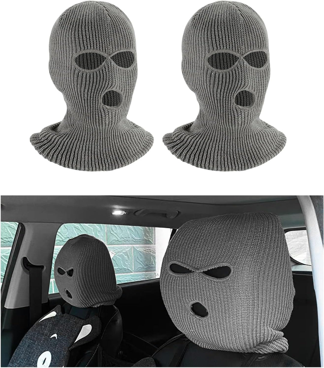 Fun car headrest covers, universal style