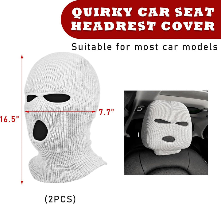 Fun car headrest covers, universal style