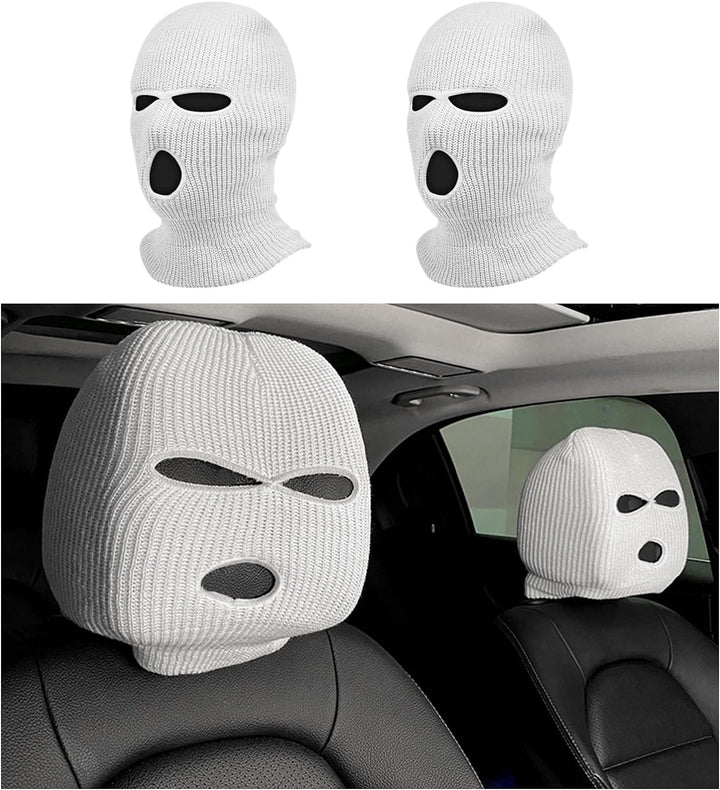 Fun car headrest covers, universal style
