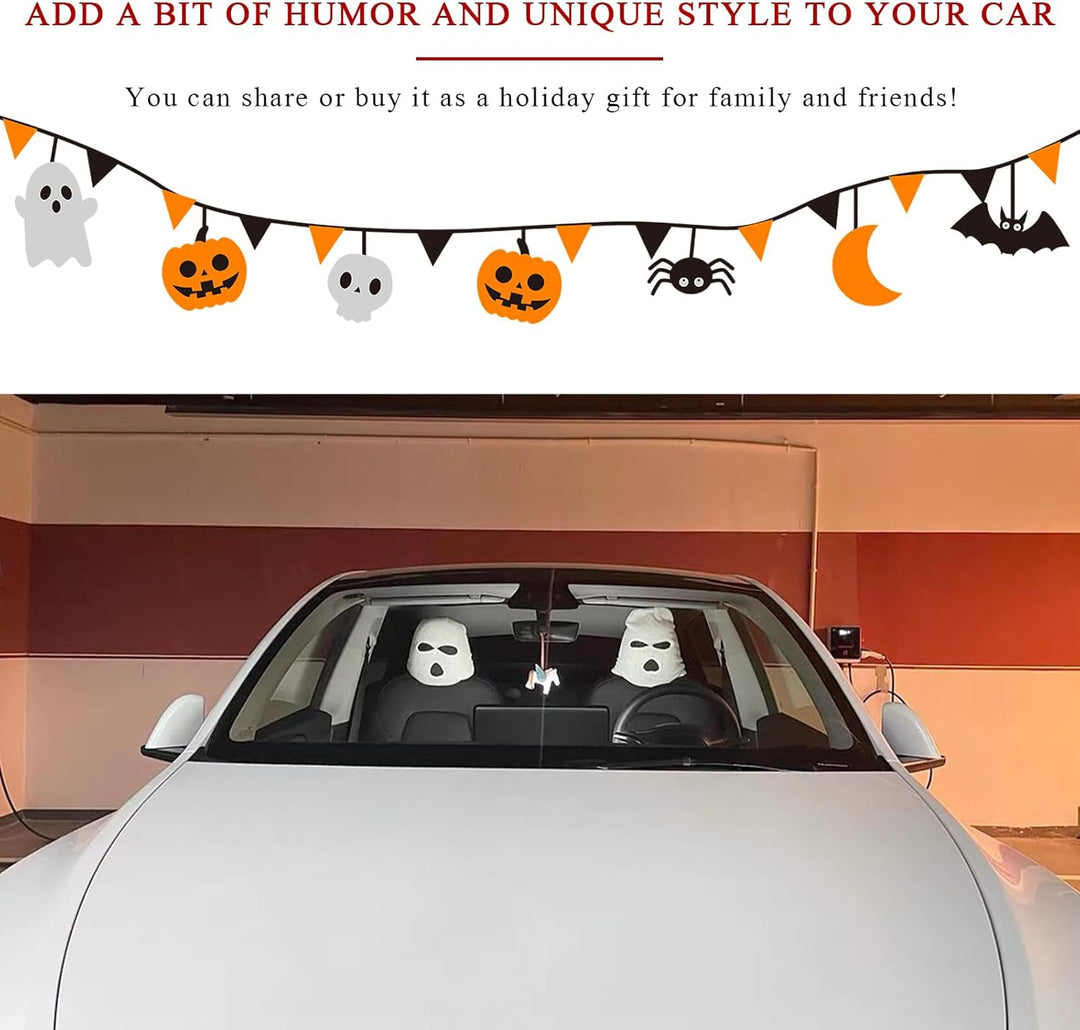 Fun car headrest covers, universal style