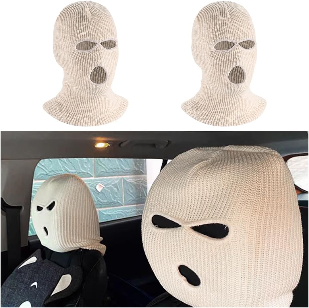 Fun car headrest covers, universal style