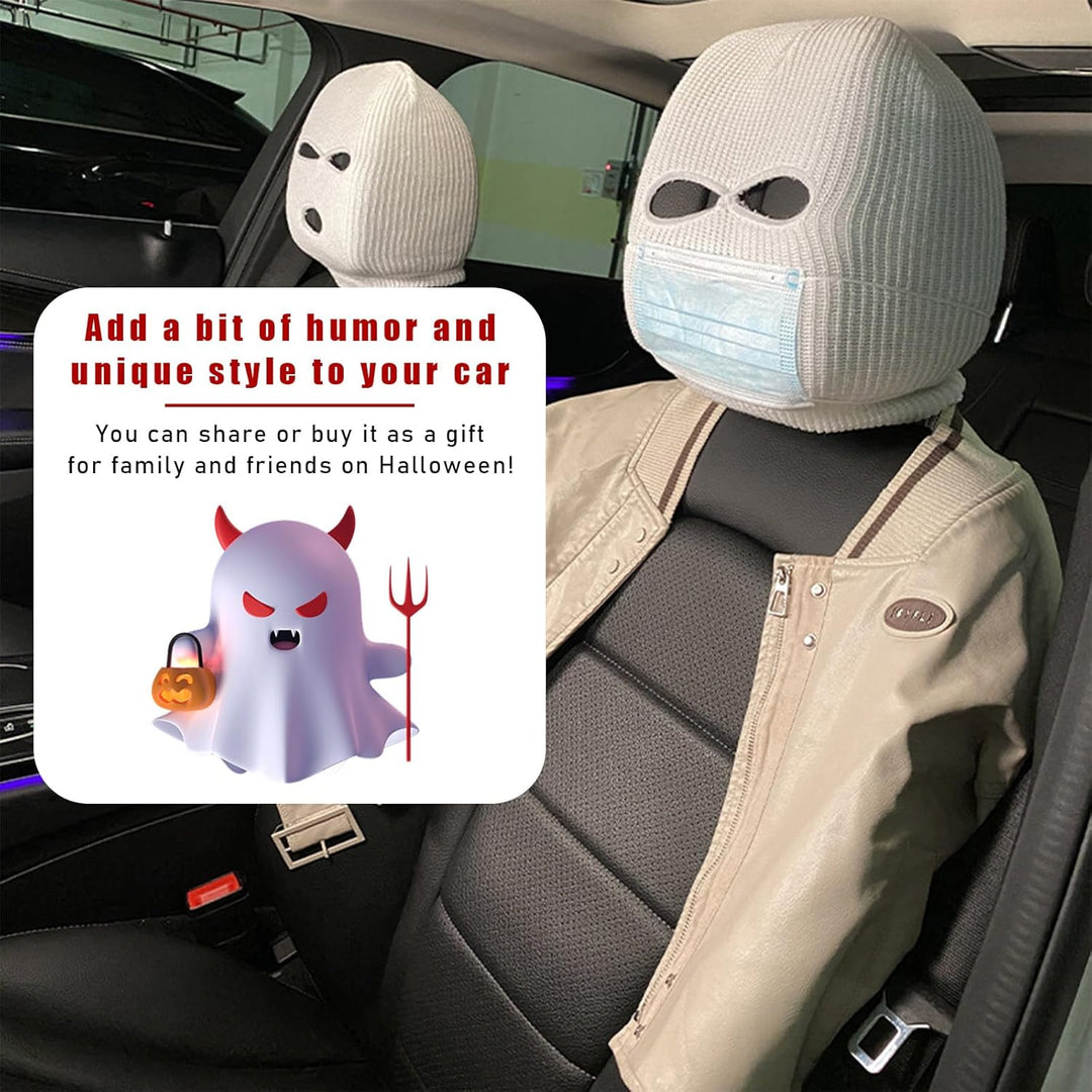 Fun car headrest covers, universal style