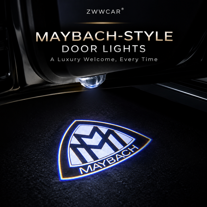 Mercedes-Maybach door welcome lights