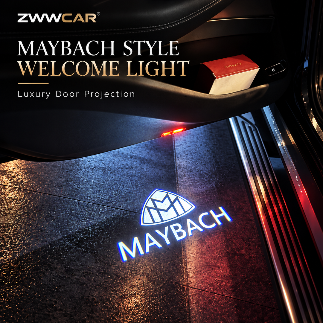 Mercedes-Maybach door welcome lights