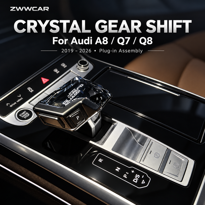 Audi Crystal Gear Shifter – Yacht-Style Gear Shift Lever