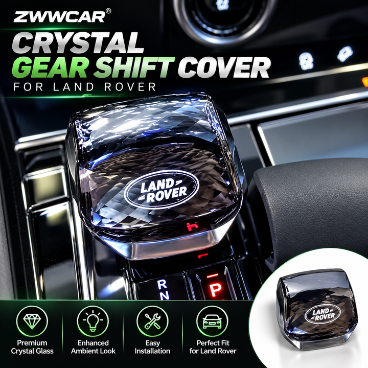 Land Rover Crystal Illuminated Gear Shift Knob