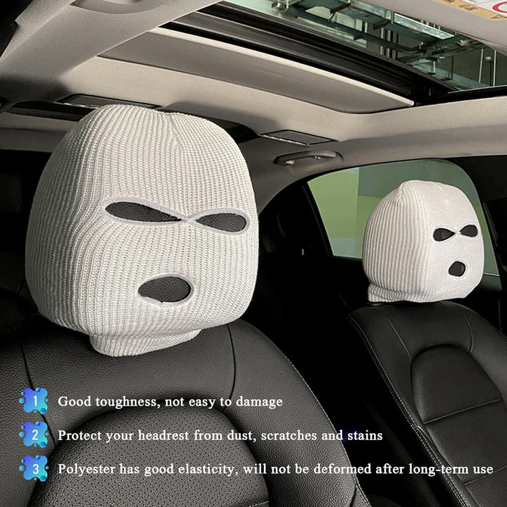 Fun car headrest covers, universal style