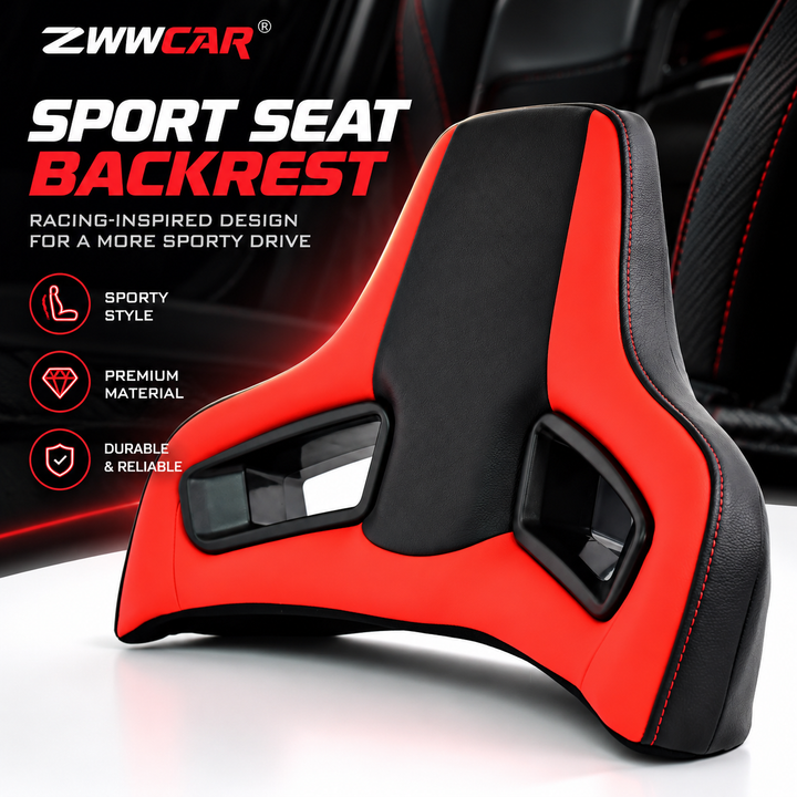 All-new universal racing-style sports headrest for Mercedes-Benz and BMW