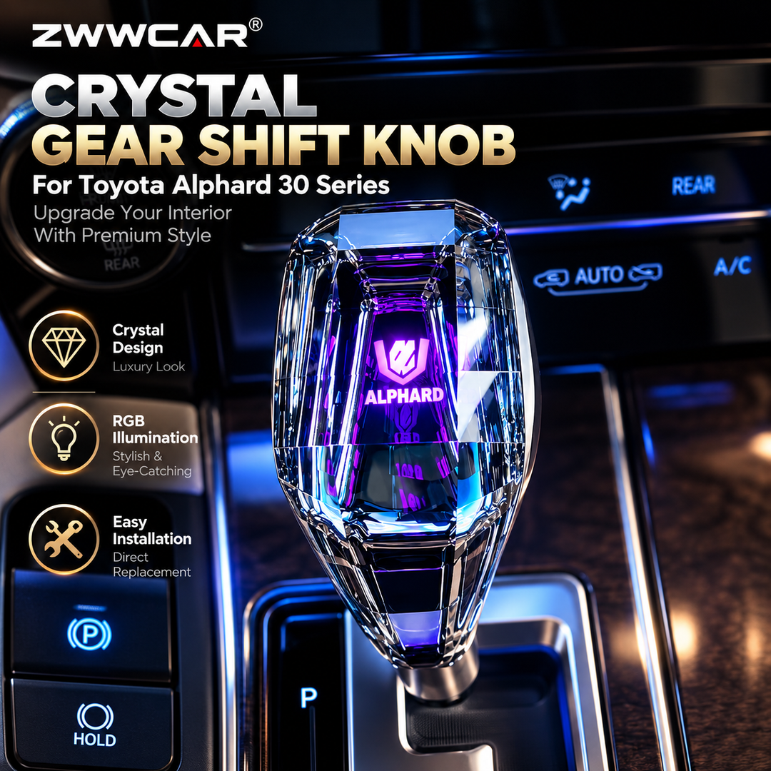 Toyota Alphard/Vellfire Illuminated Crystal Gear Shift Knob