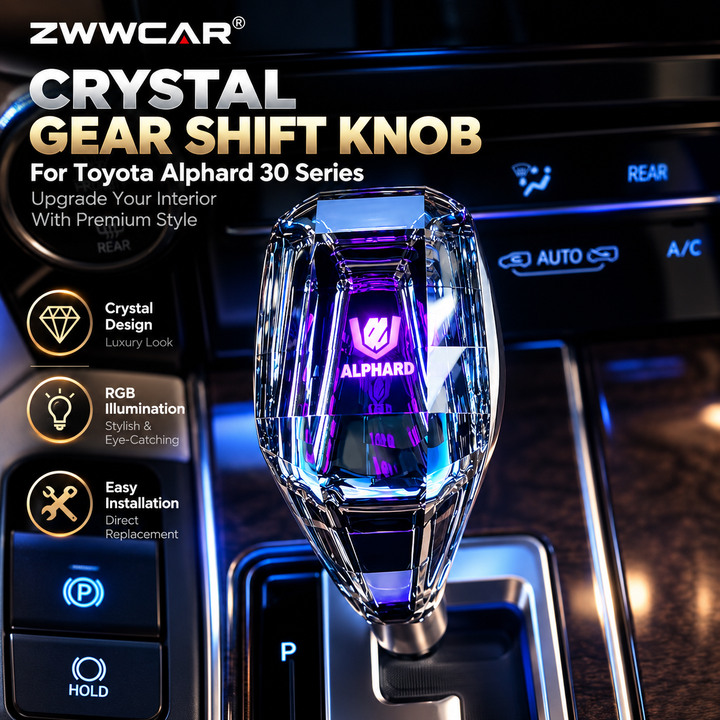 Toyota Alphard/Vellfire Illuminated Crystal Gear Shift Knob