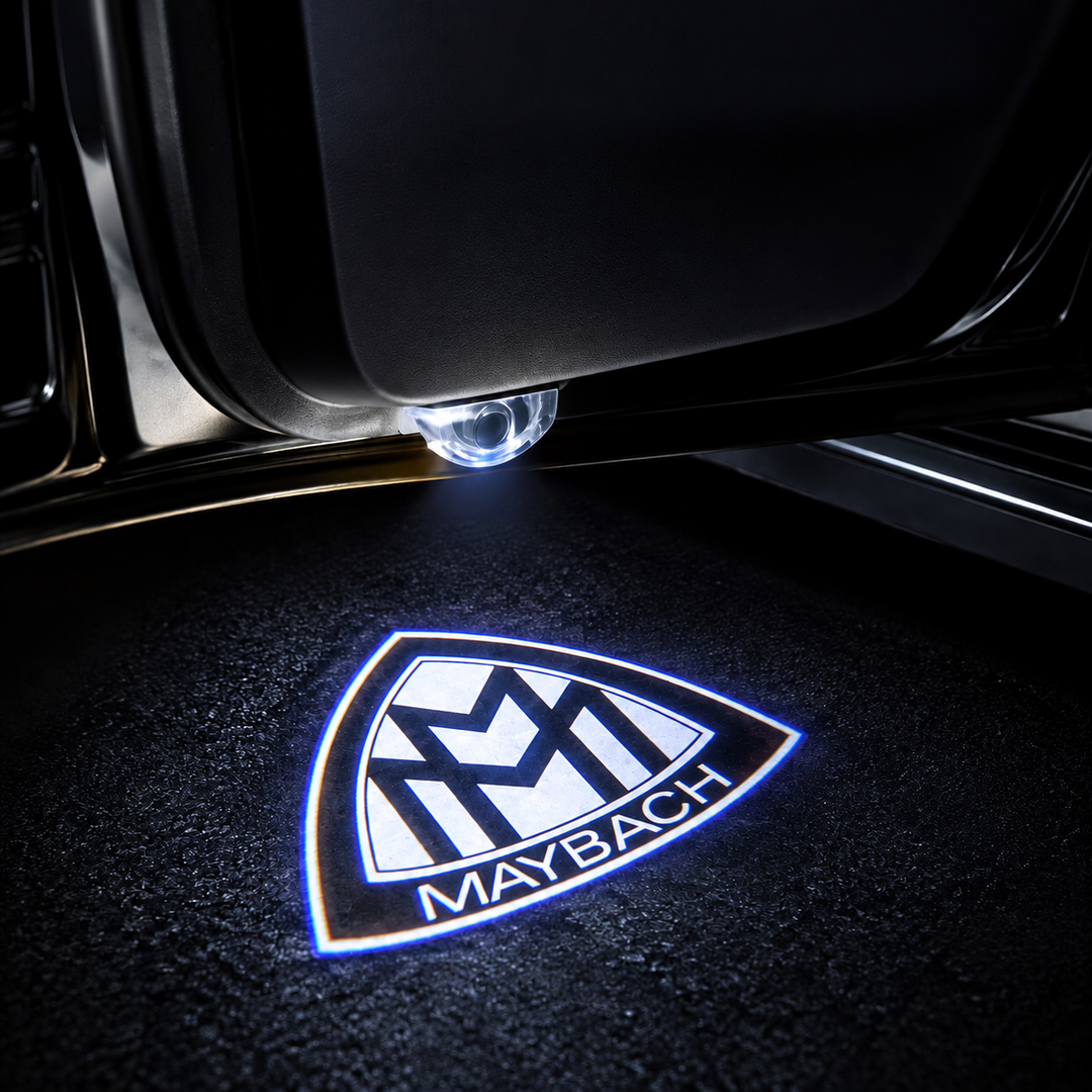 Mercedes-Maybach door welcome lights