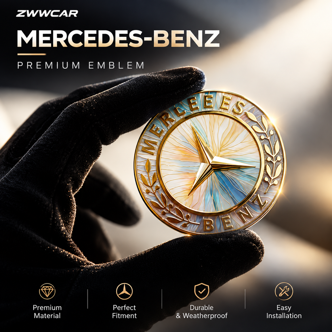 Forged Carbon Fiber Hood Emblem for Mercedes-Benz