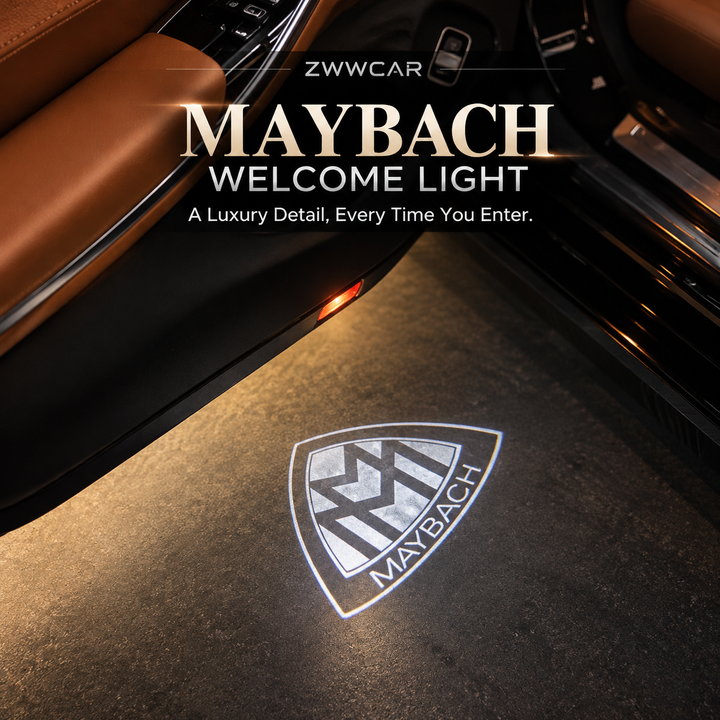 Mercedes-Maybach door welcome lights