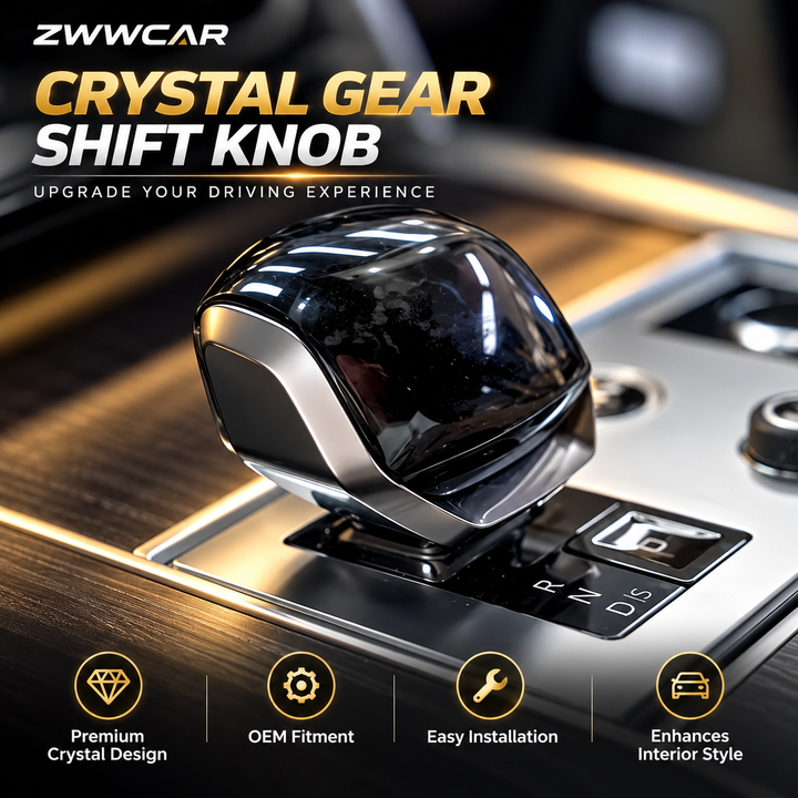 Land Rover Crystal Illuminated Gear Shift Knob
