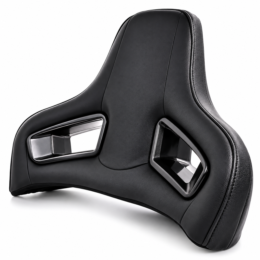 All-new universal racing-style sports headrest for Mercedes-Benz and BMW