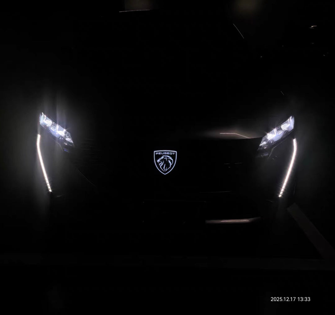 Peugeot logo replacement
