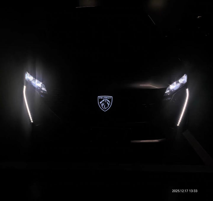 Peugeot logo replacement