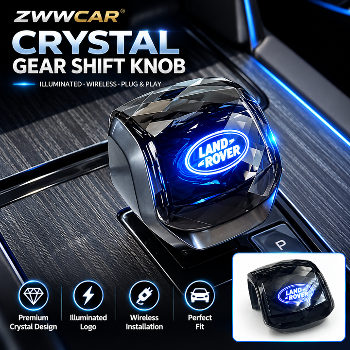 Land Rover Crystal Illuminated Gear Shift Knob