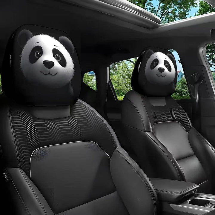 Fun cartoon car headrest covers, universal size