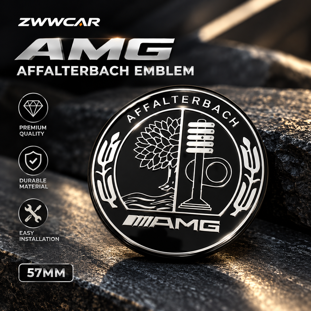 Forged Carbon Fiber Hood Emblem for Mercedes-Benz