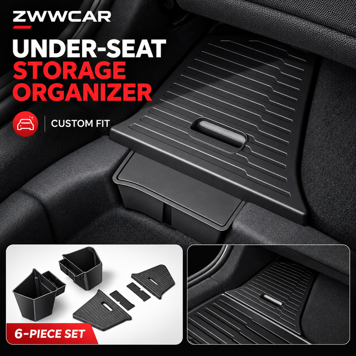 Tesla Model 3/Y/YL Trunk Side Storage Box (Upgraded Version)