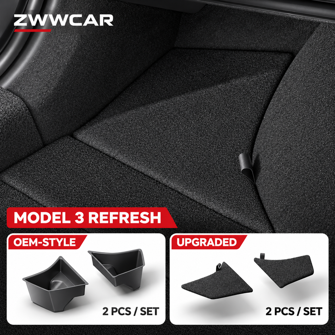 Tesla Model 3/Y/YL Trunk Side Storage Box (Upgraded Version)