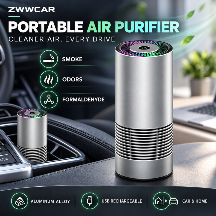 Portable Negative Ion Car Air Purifier