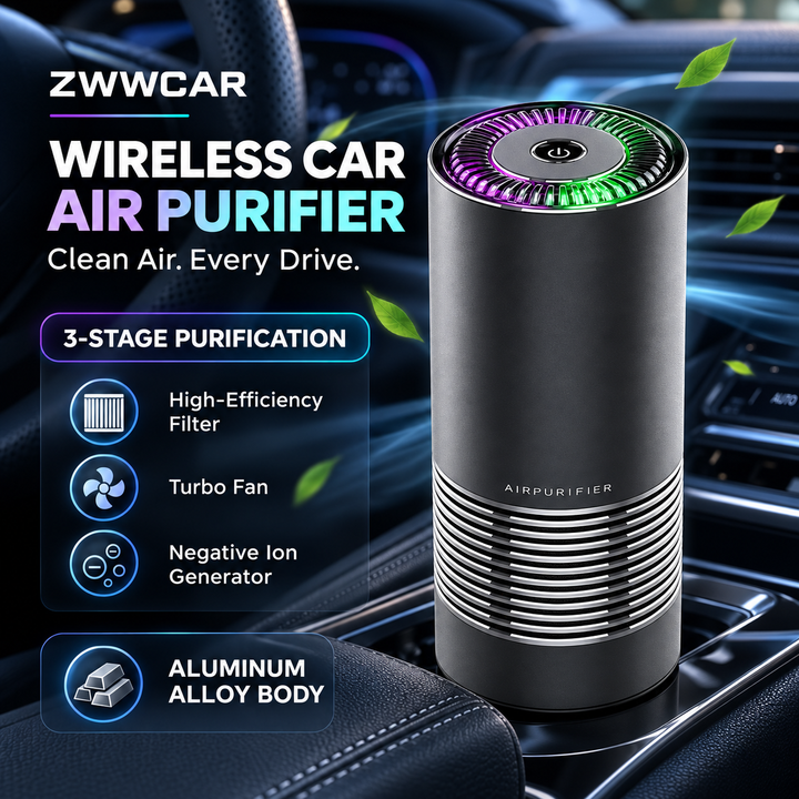 Portable Negative Ion Car Air Purifier