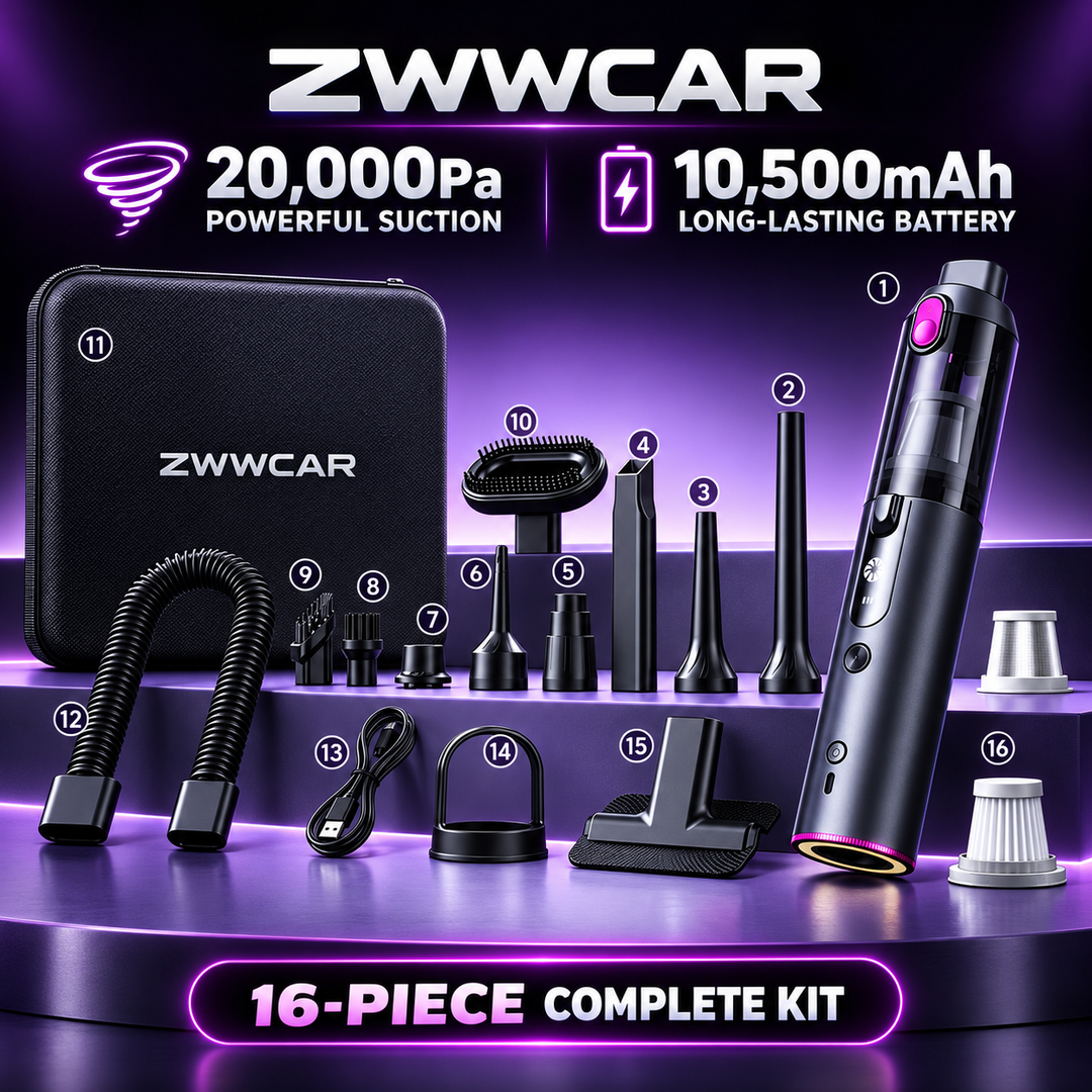 New Portable Handheld Wireless Car Vacuum Cleaner