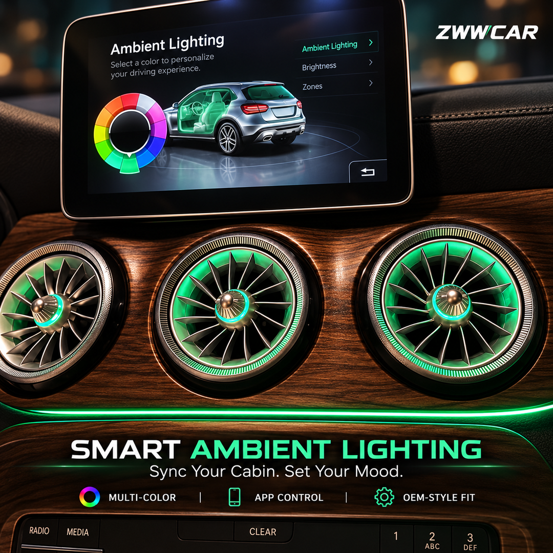 Mercedes-Benz Air Vent Ambient Lighting