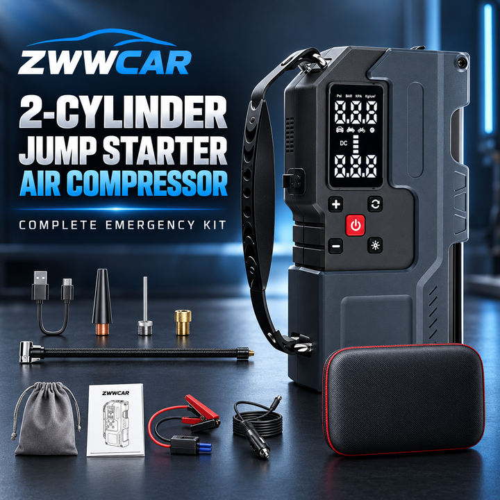 Multifunctional Car Jump Starter and Air Inflator