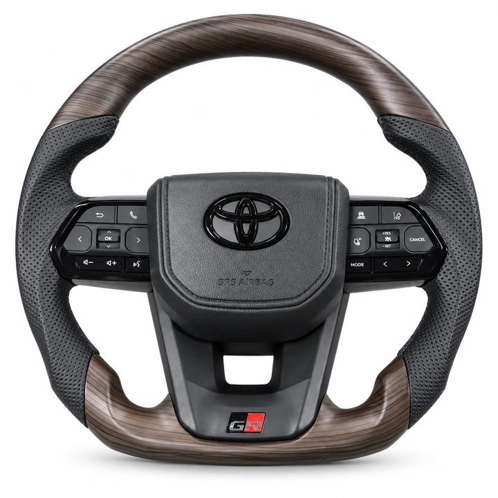 Toyota GR aftermarket steering wheel