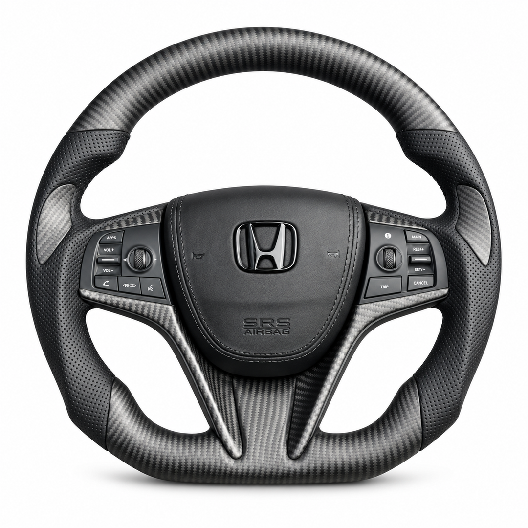 Forged Carbon Fiber Steering Wheel – Honda-Specific