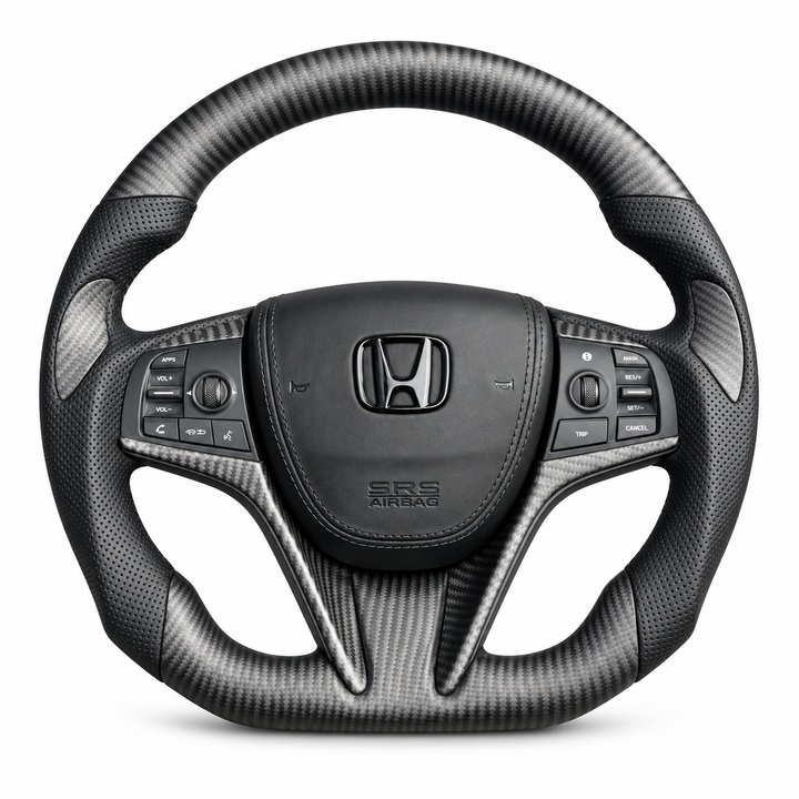 Forged Carbon Fiber Steering Wheel – Honda-Specific