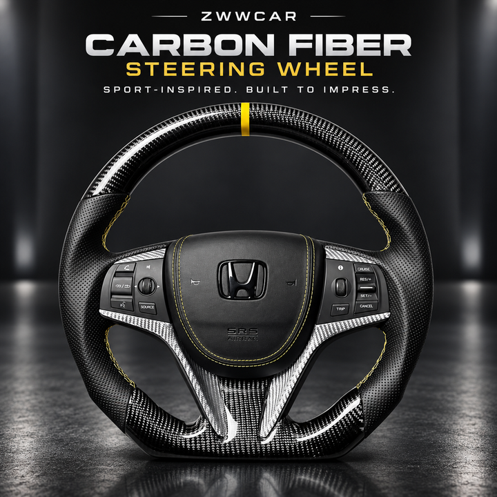 Forged Carbon Fiber Steering Wheel – Honda-Specific