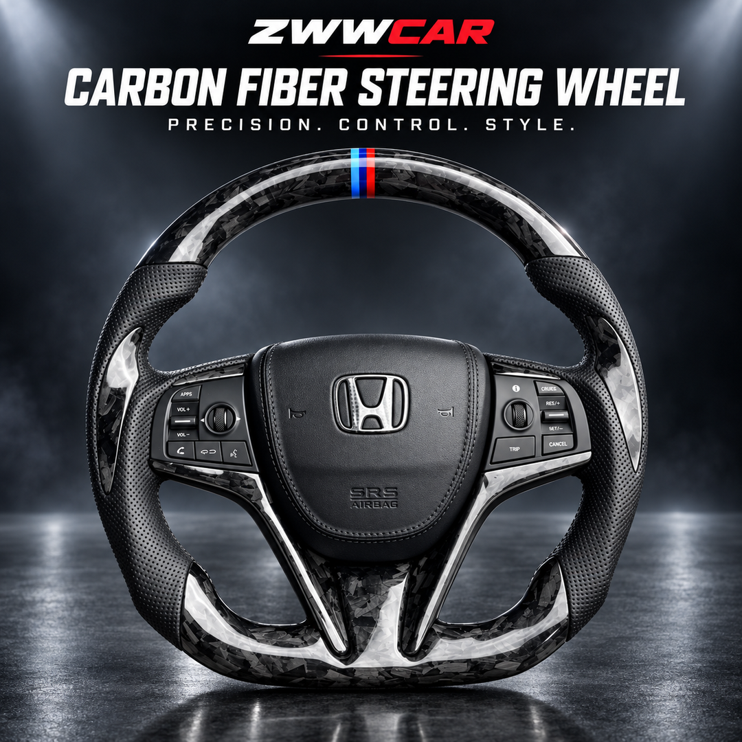 Forged Carbon Fiber Steering Wheel – Honda-Specific