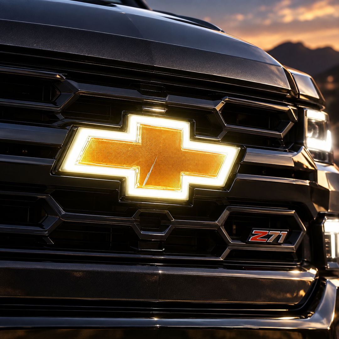 Chevrolet Silverado Camaro Logo Replacement