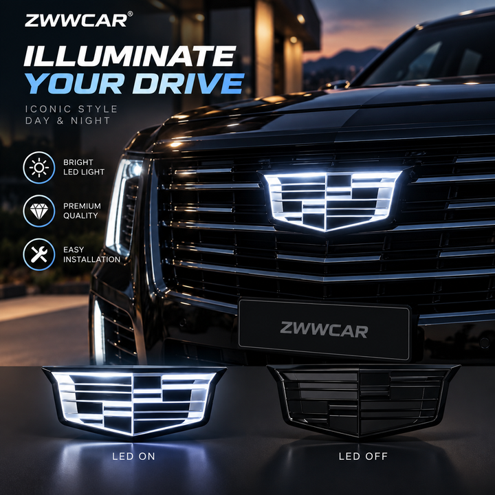 Cadillac logo replacement